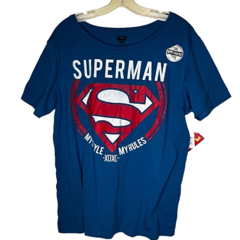 Superman Boyfriend T-Shirt nwt